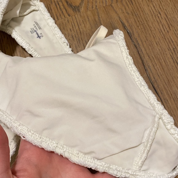Aerie White Crochet Bikini - Picture 7 of 7